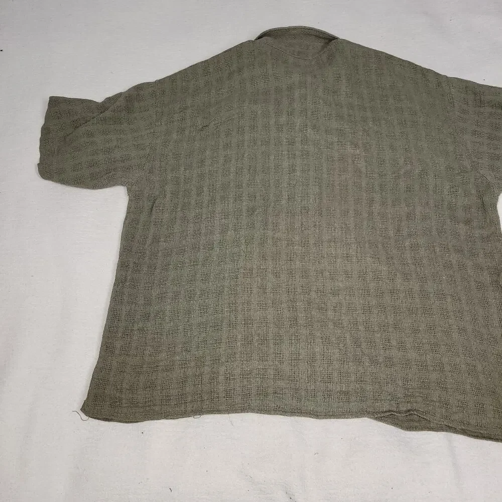Jordan by Claudio Nucci Shirt Size XXL Button Down Short Sleeve Cooling Comfort